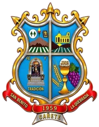 Escudo de la Hermandad del Señor de los Milagros de San Benito y La Quebrada