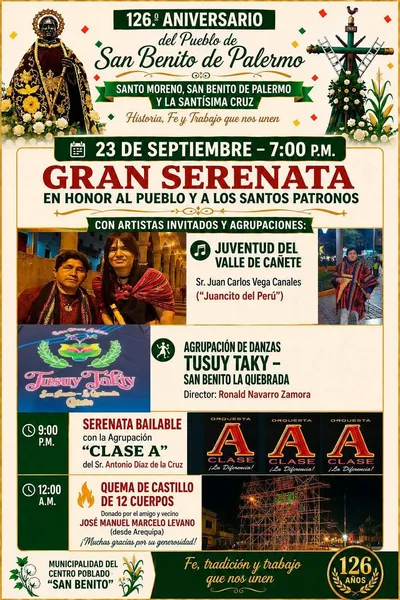 programa serenata 23 septiembre